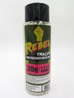 Rebel Precision 6mm Tracer BBs 3300ct Bottle - 0.2g