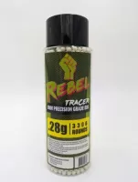 Rebel Precision 6mm Tracer BBs 3300ct Bottle - 0.28g