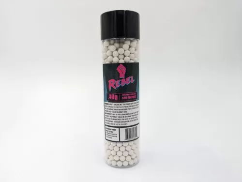 Rebel Precision Heavyweight BIO 6mm BBs 850pcs Bottle - 0.40g 